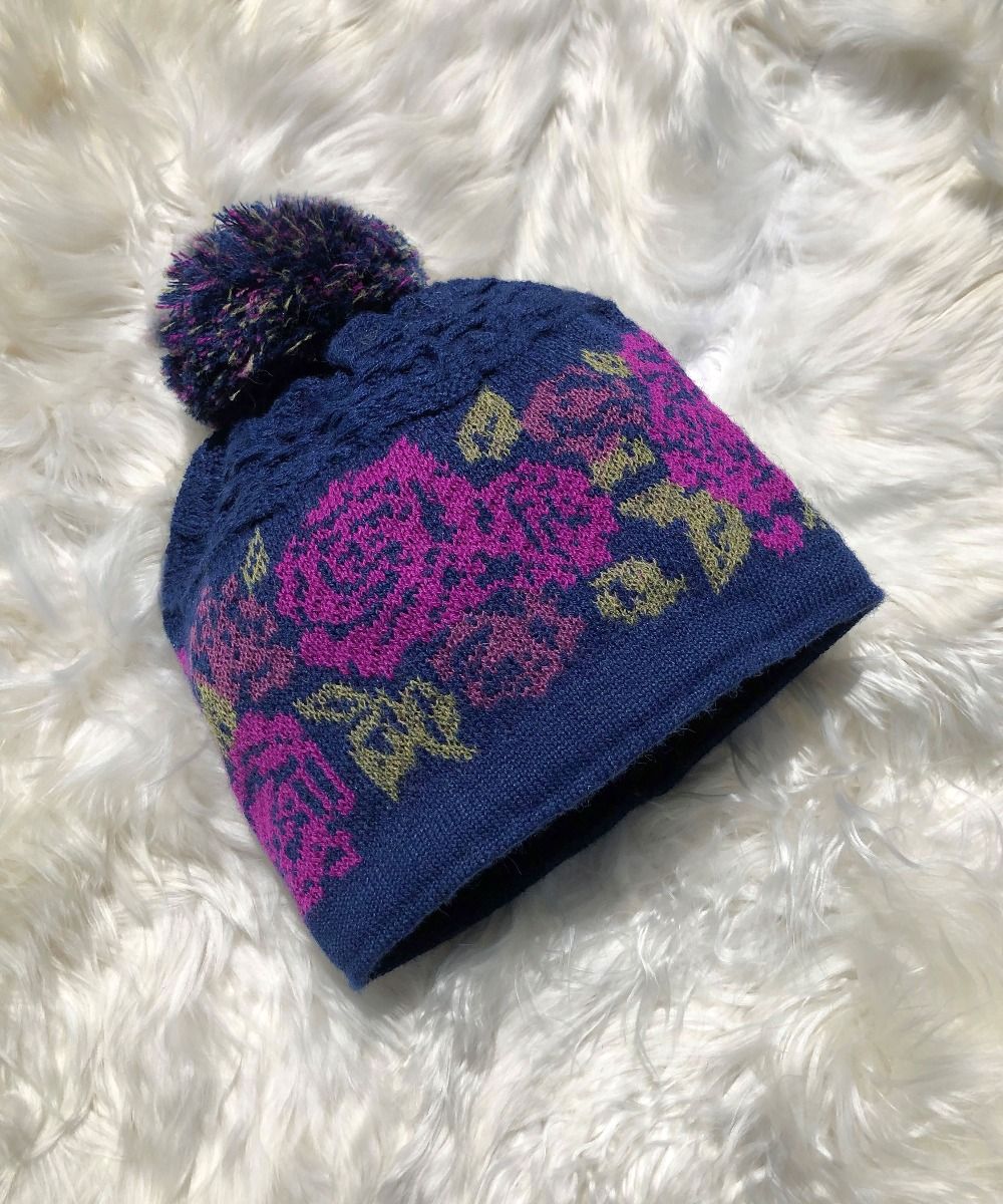 Rose Alpaca Cap Rose Alpaca Cap
